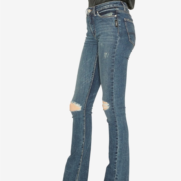 NWT Silver Jeans Bleecker Skinny Boot Cut MSRP $79 - Picture 6 of 8